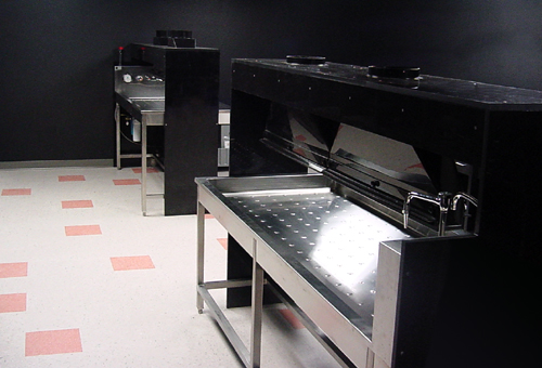 High Res image of Stainless Steel Tray Processing Sink